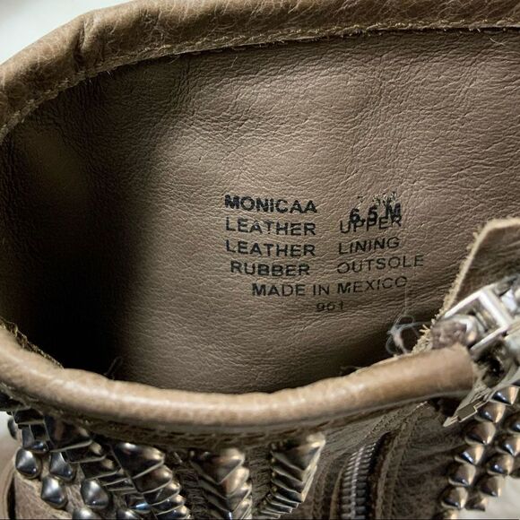 Steve Madden Monicaa studded leather midcalf boots - Picture 4 of 5